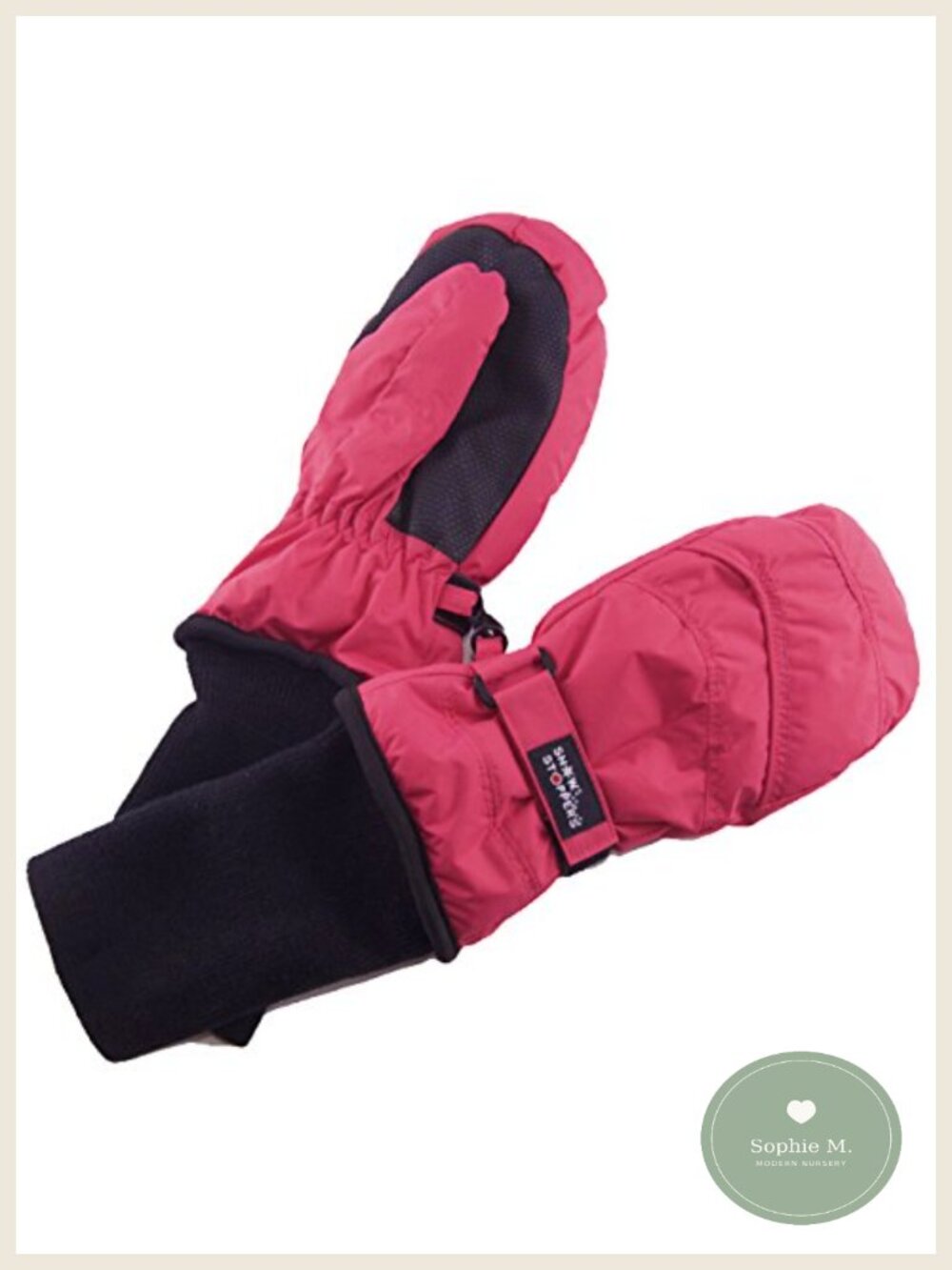 Waterproof Long Cuff Winter Mittens Insulated Ski Snowboard